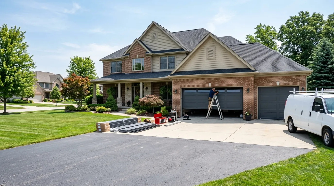 Garage Door Installation in Livonia