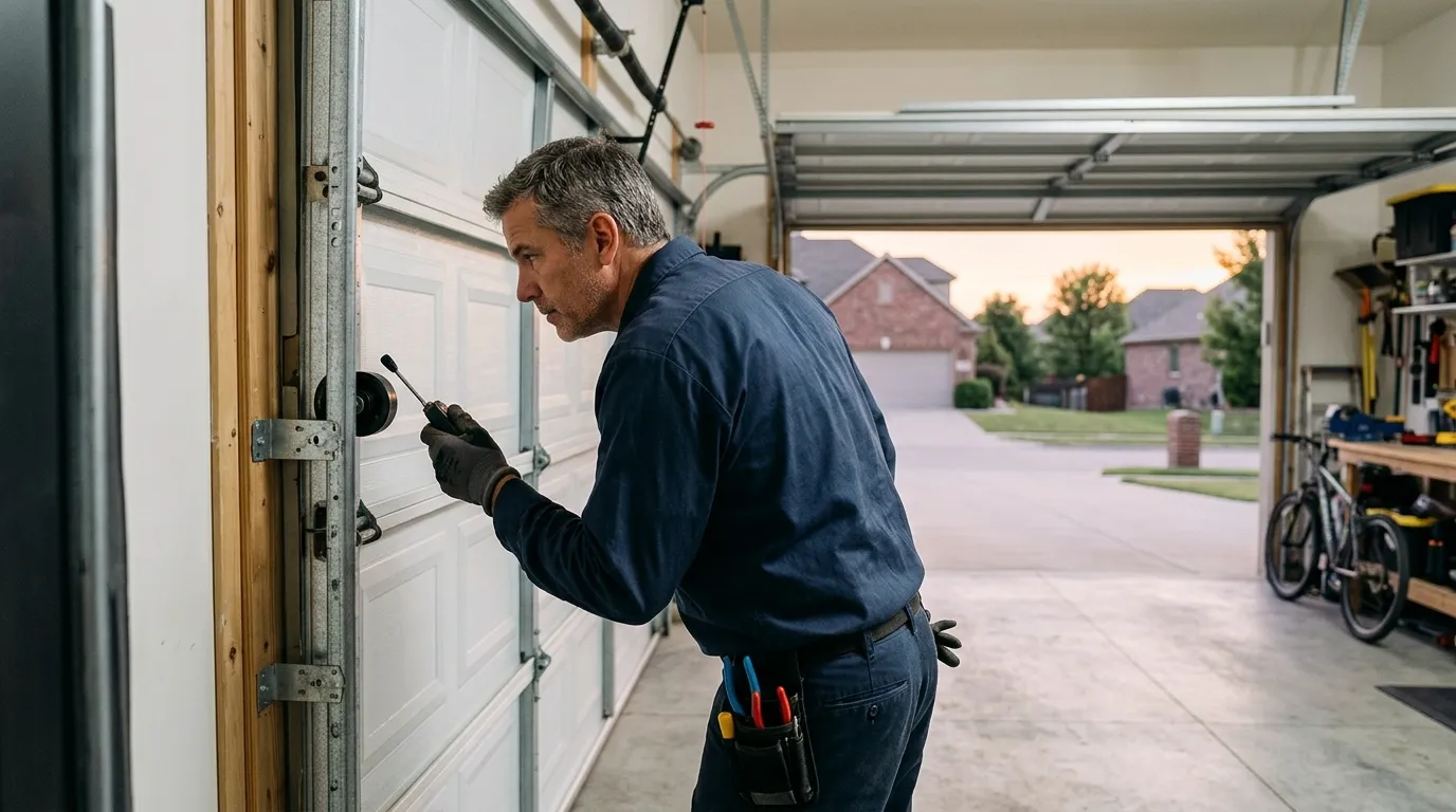 Repaired & tested - Livonia garage door service