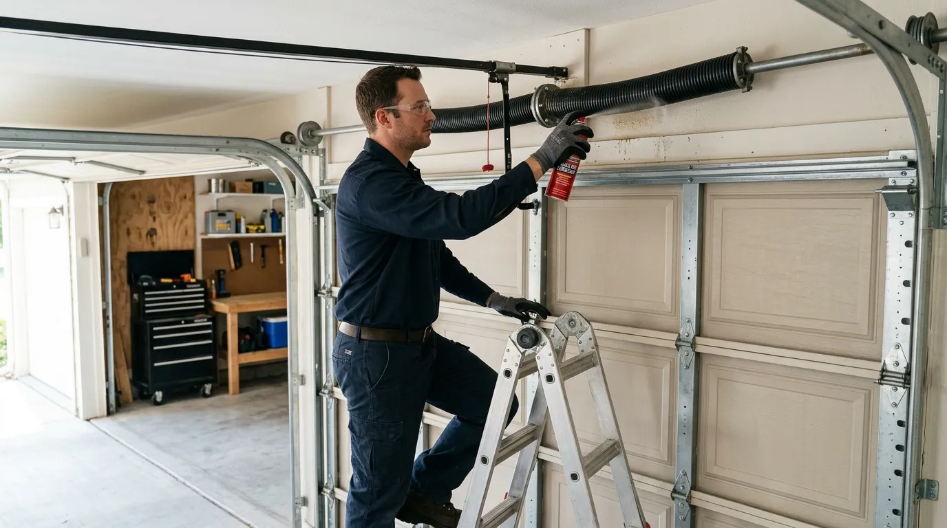 Repaired & tested - Livonia garage door service