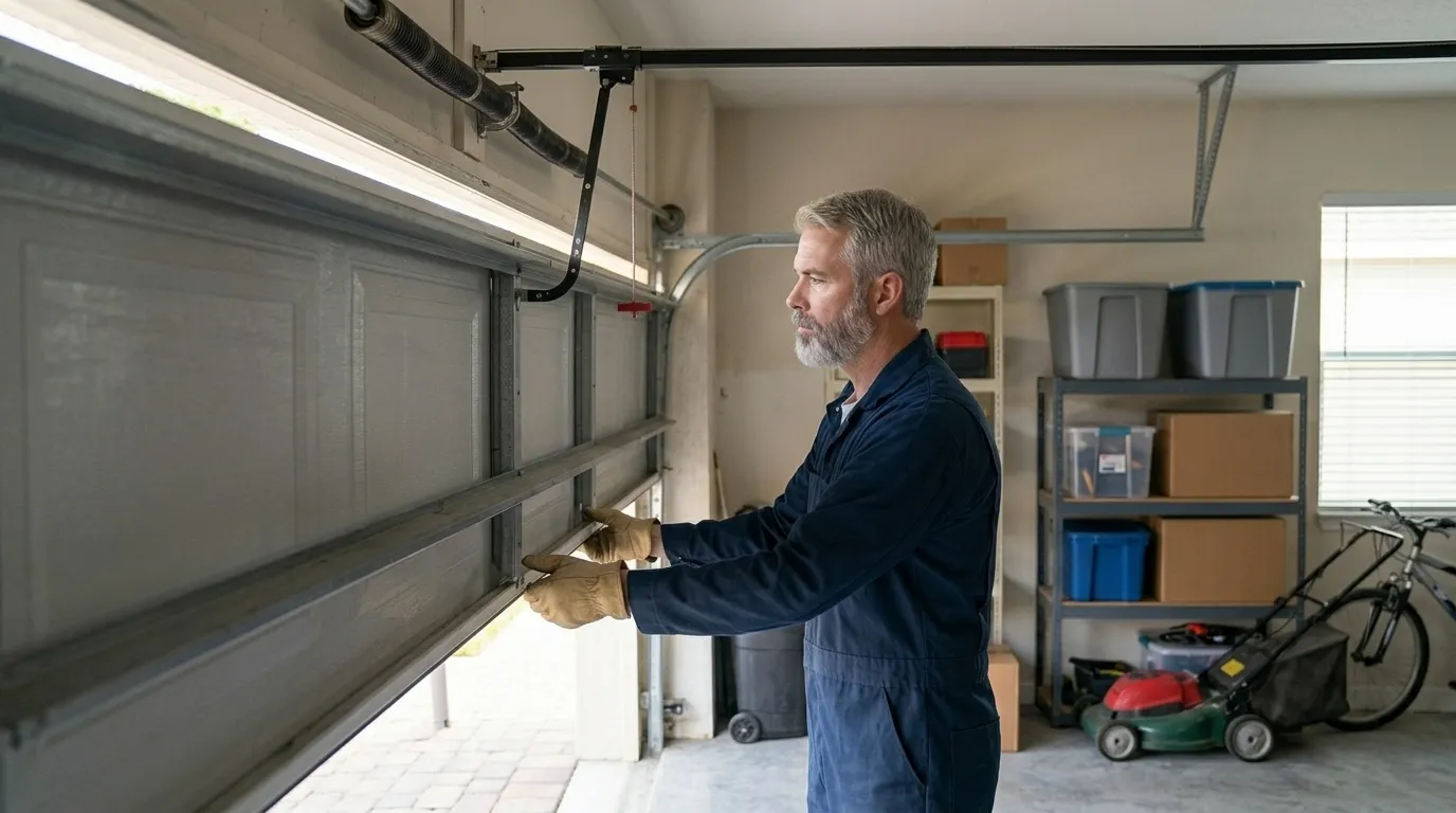 Repaired & tested - Livonia garage door service