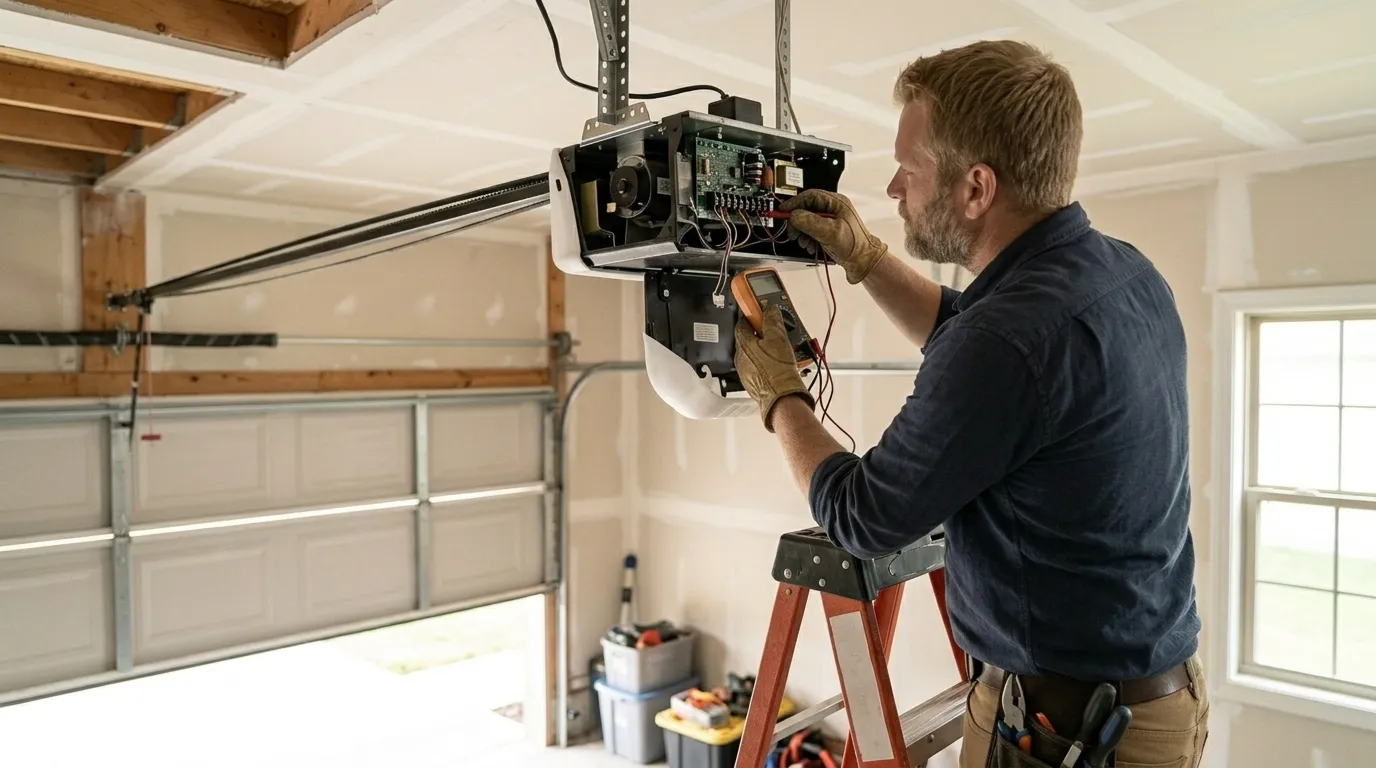 Repaired & tested - Livonia garage door service