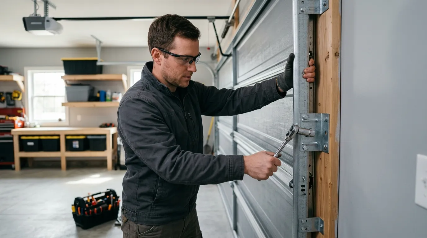 Repaired & tested - Livonia garage door service