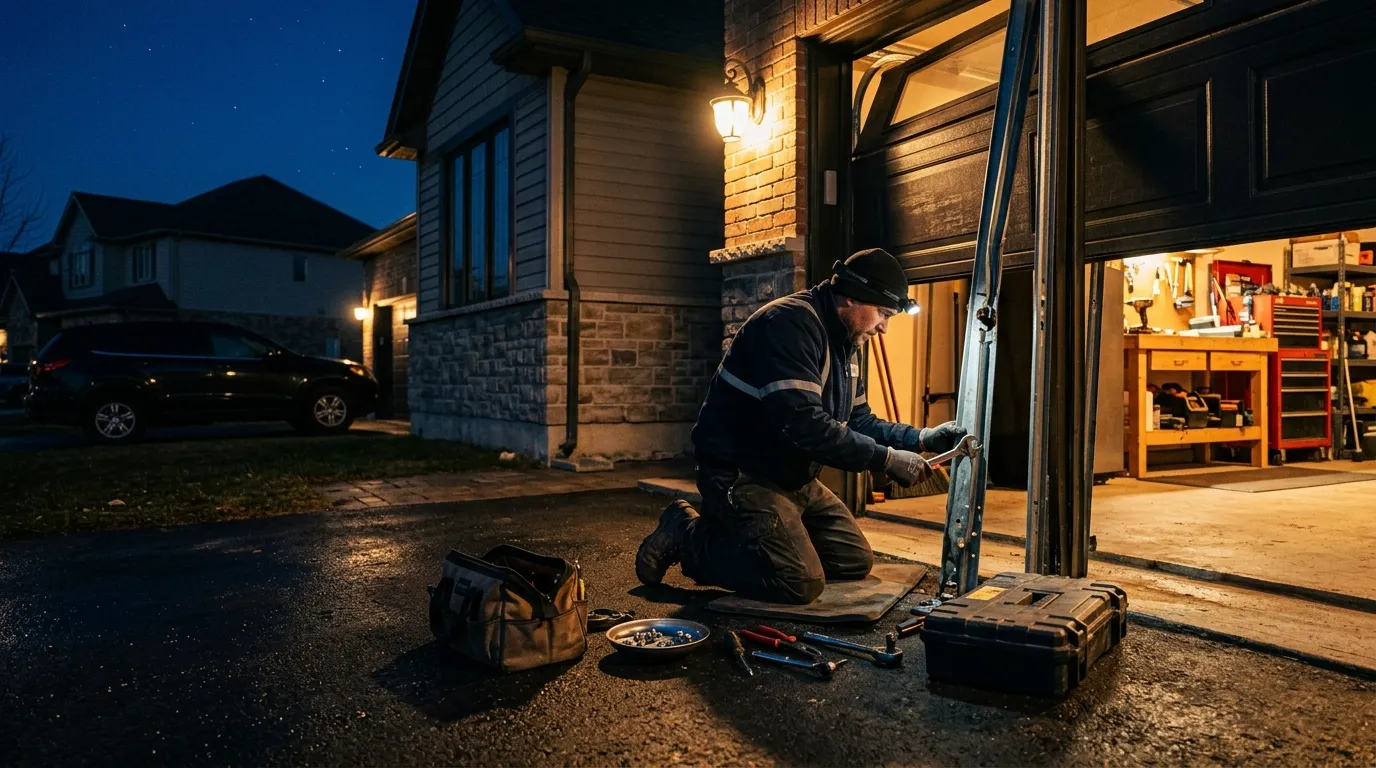 Repaired & tested - Livonia garage door service