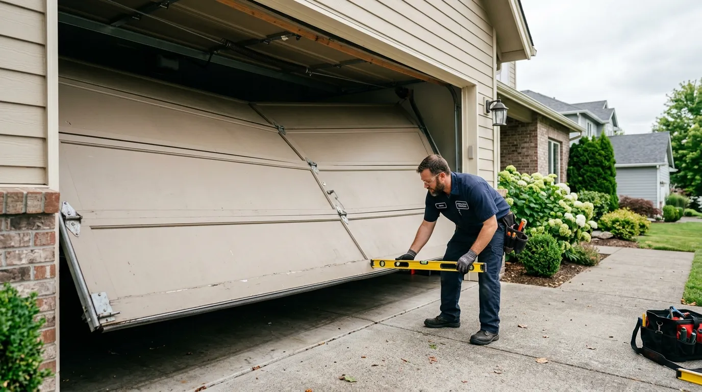 Repaired & tested - Livonia garage door service