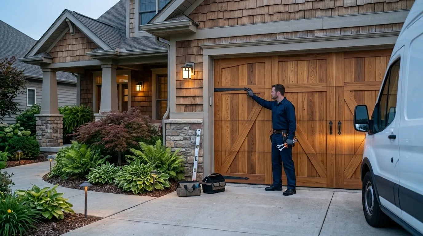 On-site diagnosis - Livonia garage door service