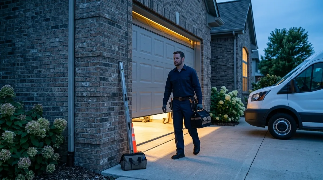On-site diagnosis - Livonia garage door service