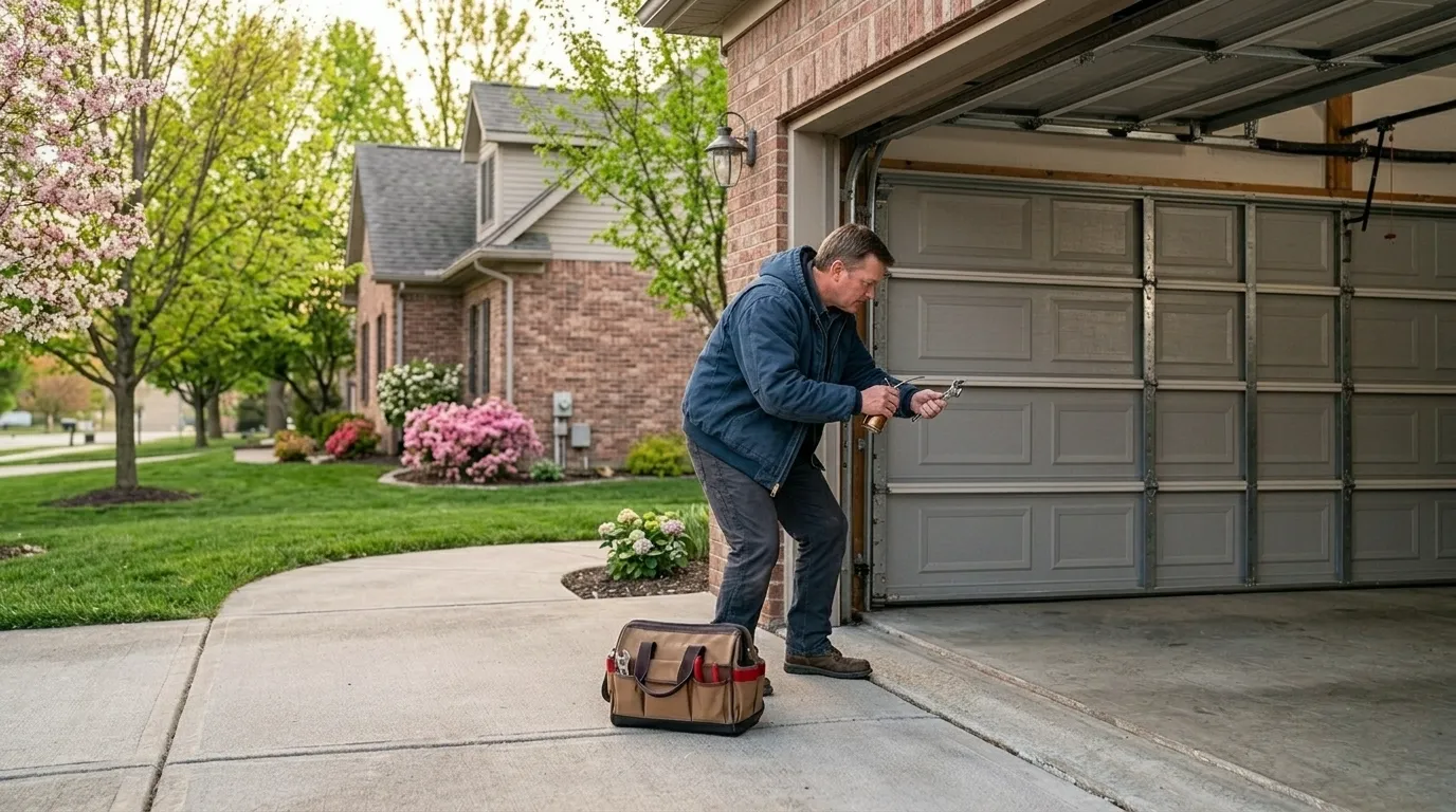 On-site diagnosis - Livonia garage door service