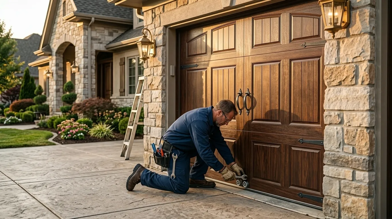 On-site diagnosis - Livonia garage door service