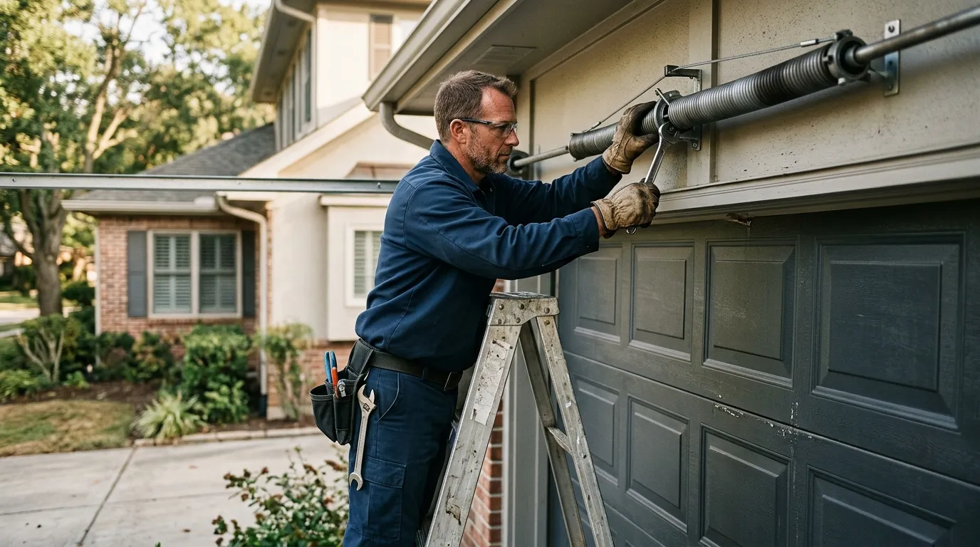 On-site diagnosis - Livonia garage door service