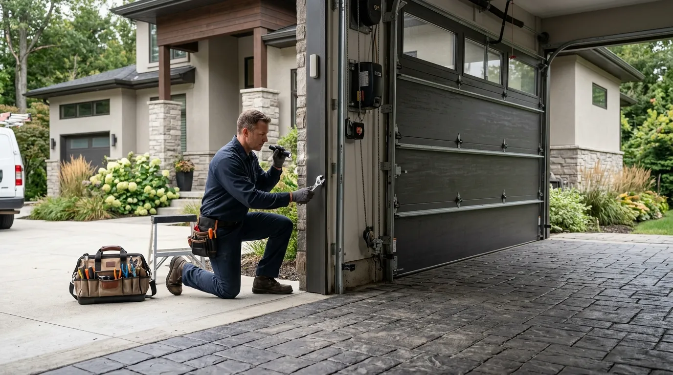 On-site diagnosis - Livonia garage door service