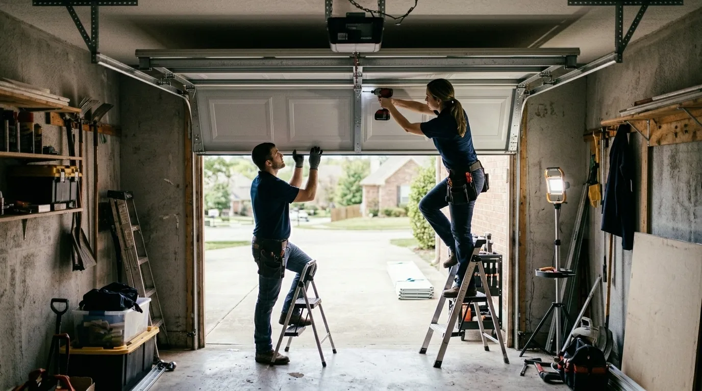 On-site diagnosis - Livonia garage door service