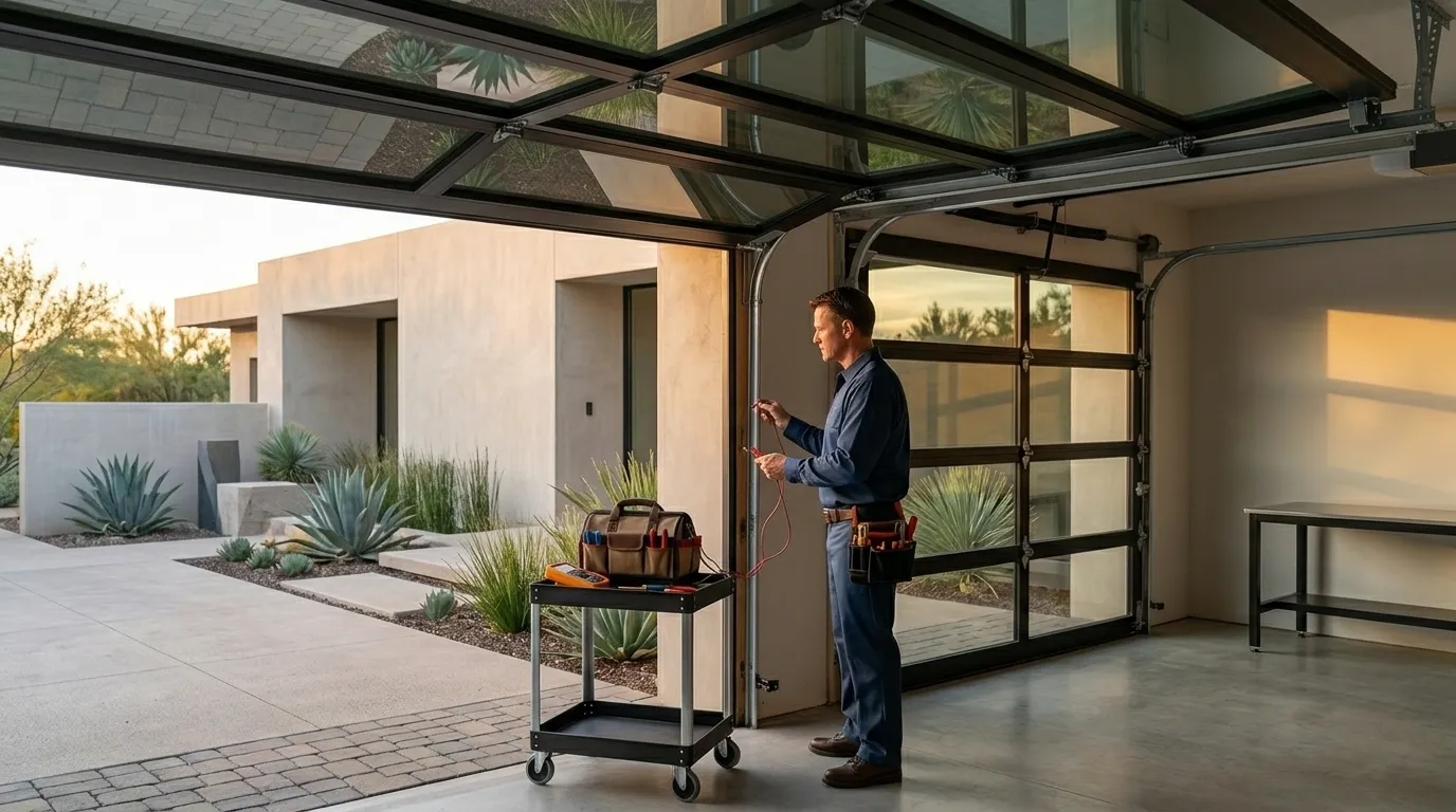 On-site diagnosis - Livonia garage door service