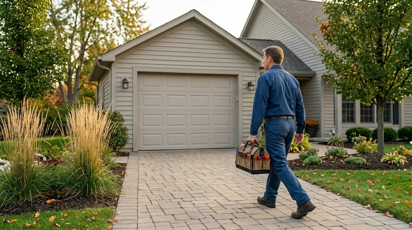 On-site diagnosis - Livonia garage door service